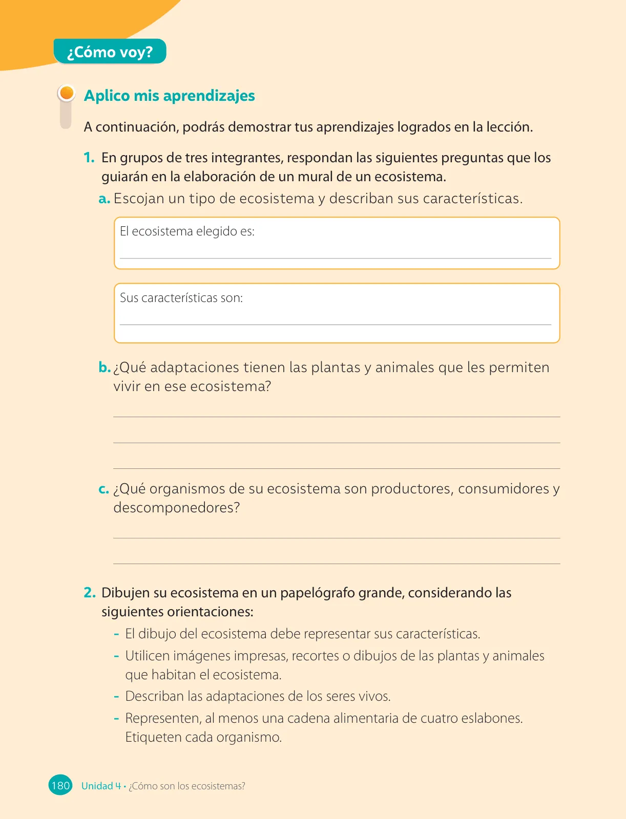 Página 182 de Ciencias Naturales – Cuarto Básico | Texto del Estudiante MINEDUC – Descargar PDF · 2024