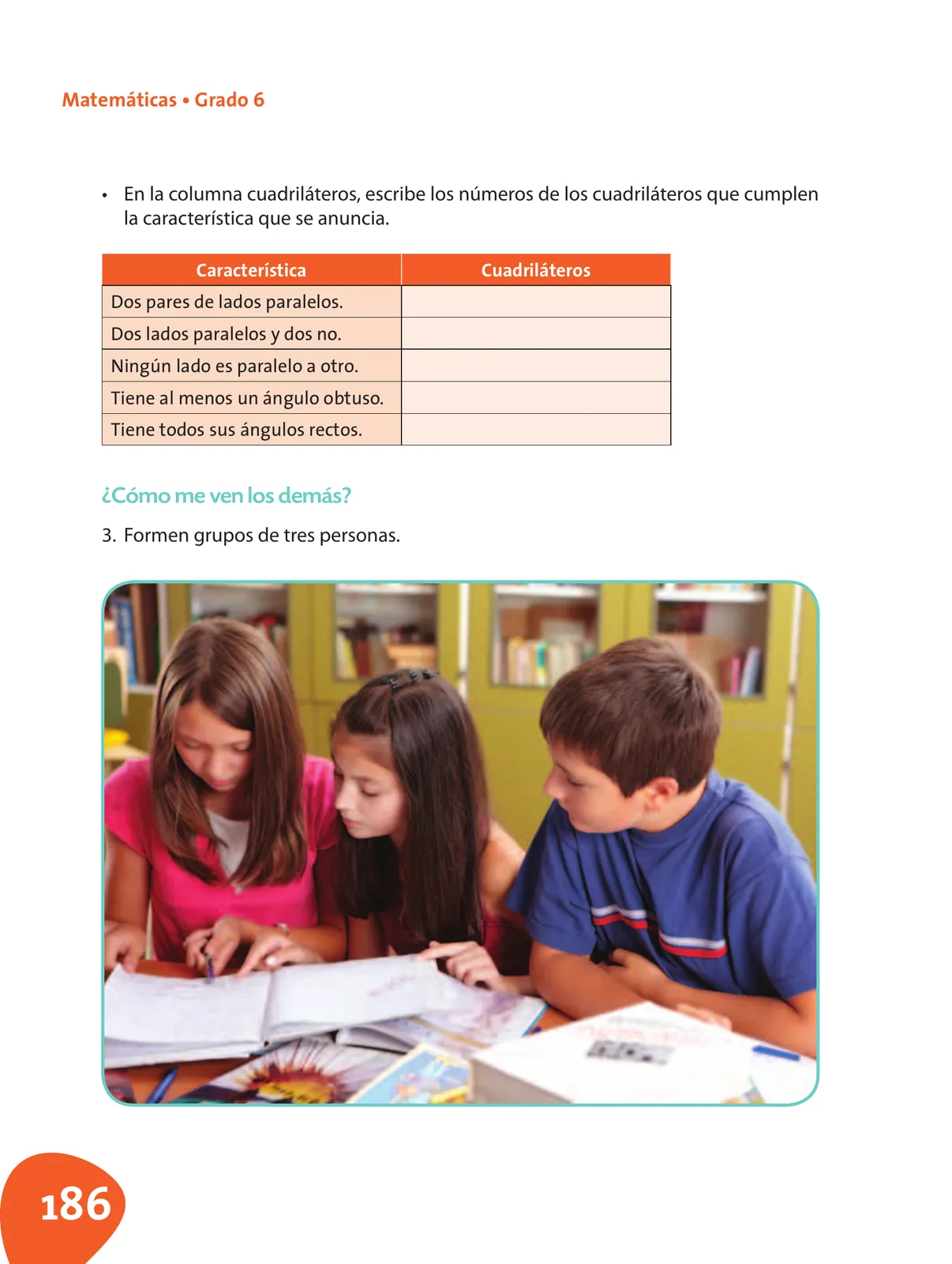 Página 187 de Matematica 6° · Postprimaria