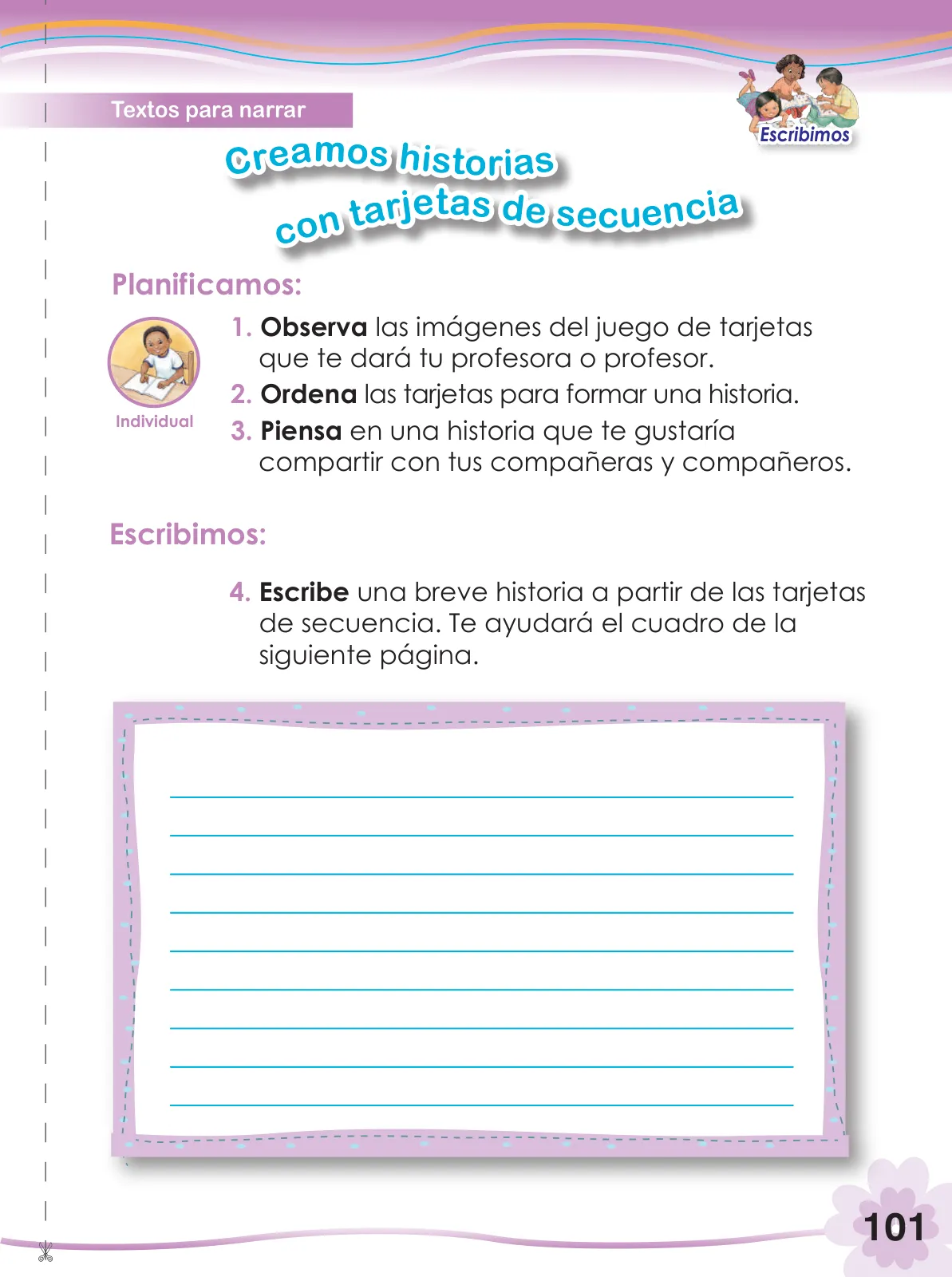 Miniatura página 103 de Comunicación 2 : cuaderno de trabajo para segundo grado de Educación Primaria 2019 · 2019