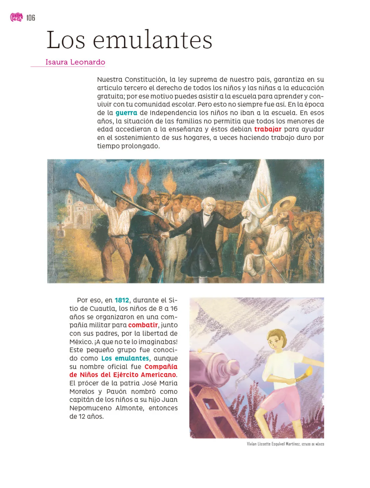 Miniatura página 107 de Colección Sk´asolil. Múltiples lenguajes.   Libro de Educación Secundaria Grado 2°  Ciclo Escolar 2025 - 2026