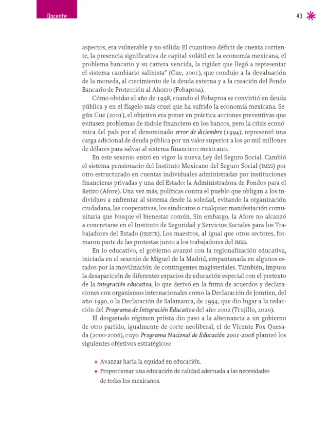 Página 44 de Un libro sin recetas para la maestra y el maestro. Fase 6. Libro de Educación Telesecundaria Grado 1°, 2°, 3° Ciclo Escolar 2025 - 2026