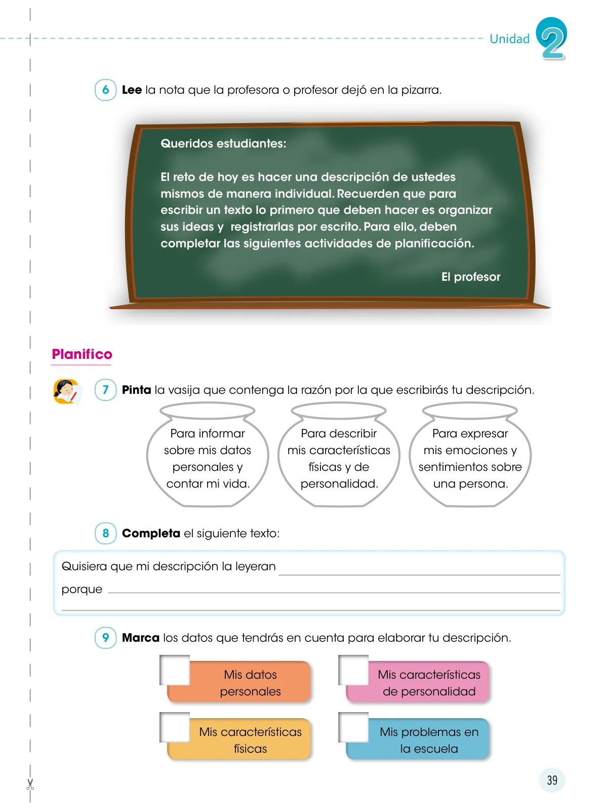 Página 40 de Comunicación 5 : cuaderno de trabajo para quinto grado de Educación Primaria 2019 · 2019