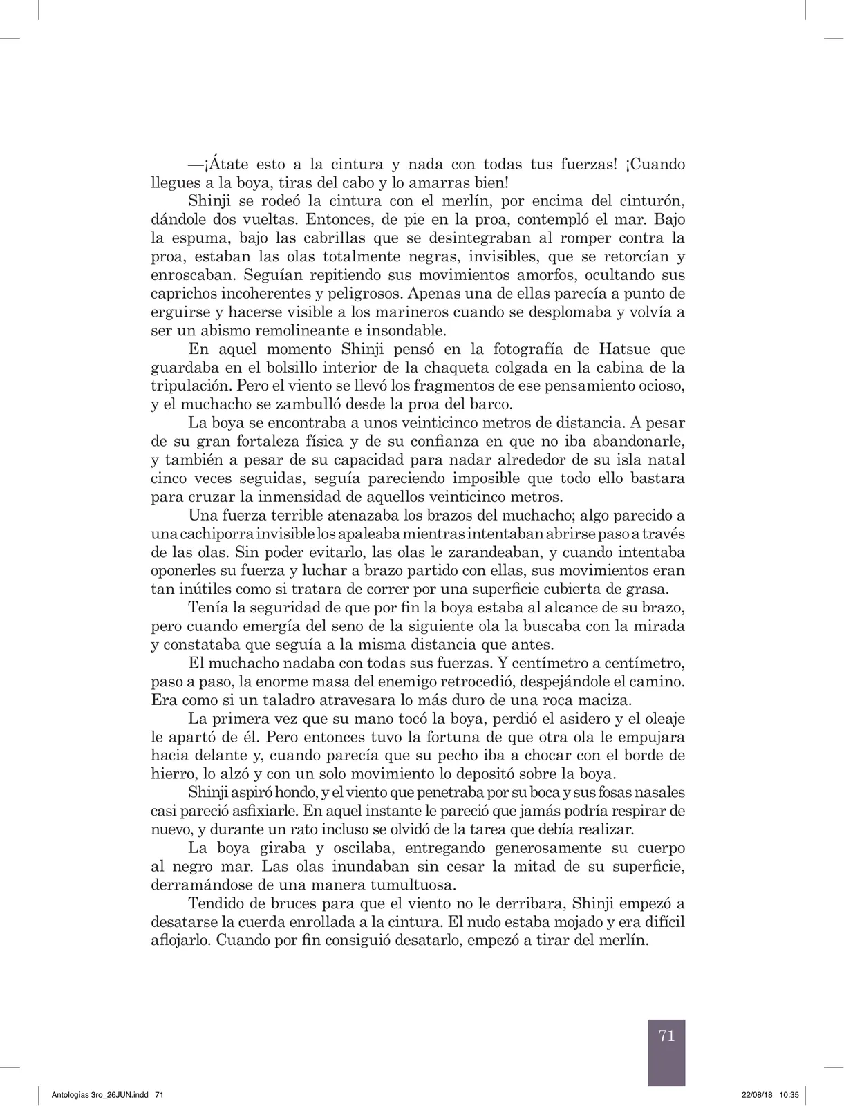 Página 72 de Antología literaria 3 · 2018