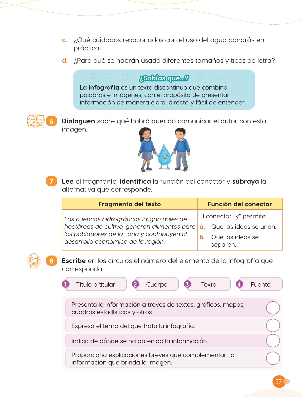 Página 59 de Cuadernillo de Comunicación 4. Cuarto grado de Primaria · 2024
