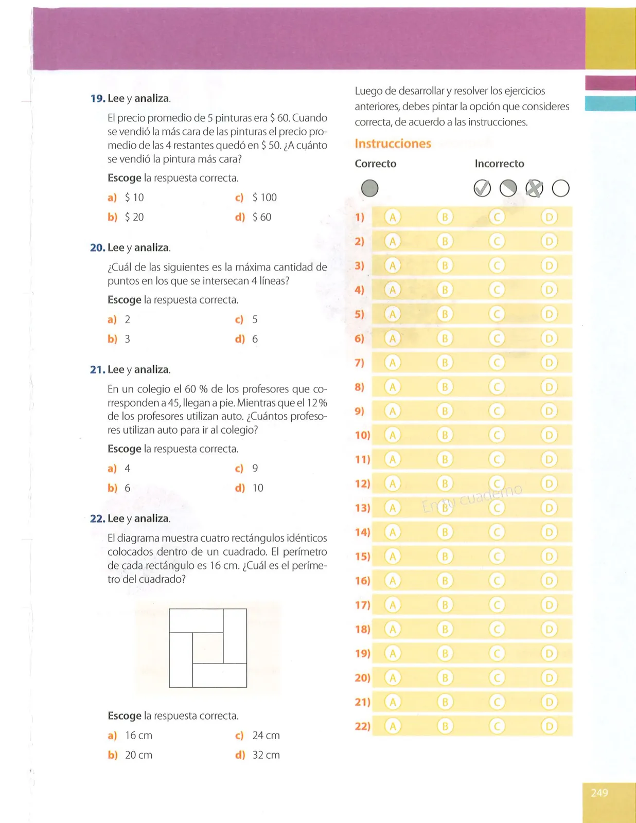 Miniatura página 249 de Matematica · 9 EGB · 2025