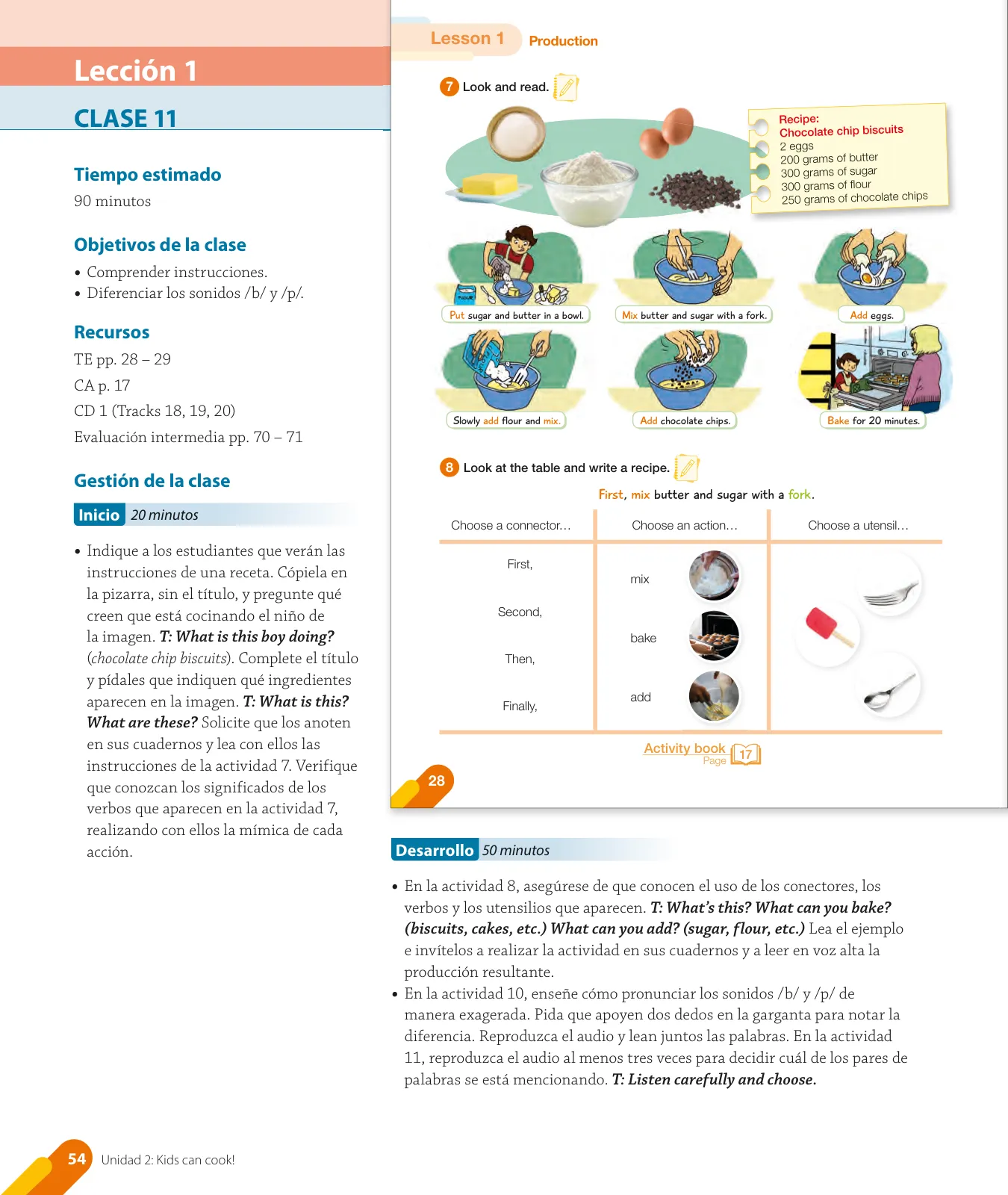 Página 56 de Inglés – Quinto Básico | Texto del Estudiante MINEDUC – Descargar PDF · 2024