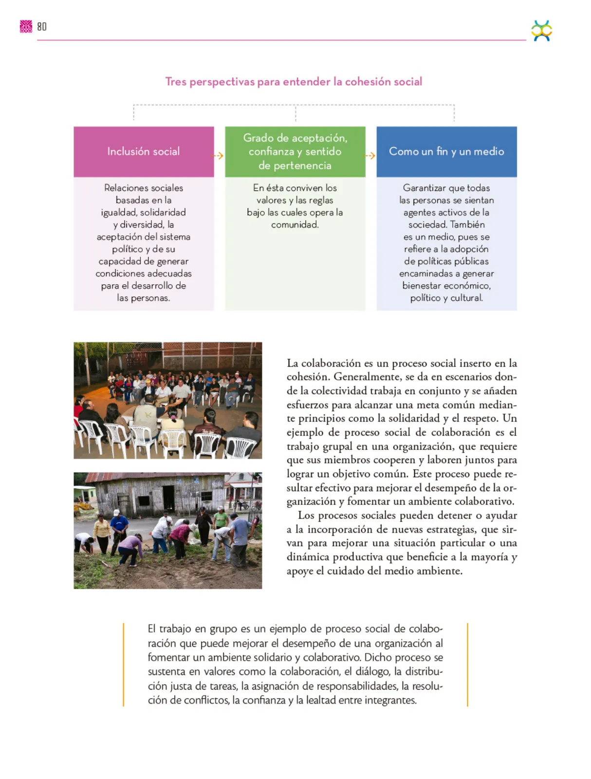 Miniatura página 81 de Colección Ximhai. De lo humano y lo comunitario.   Libro de Educación Secundaria Grado 1°  Ciclo Escolar 2025 - 2026