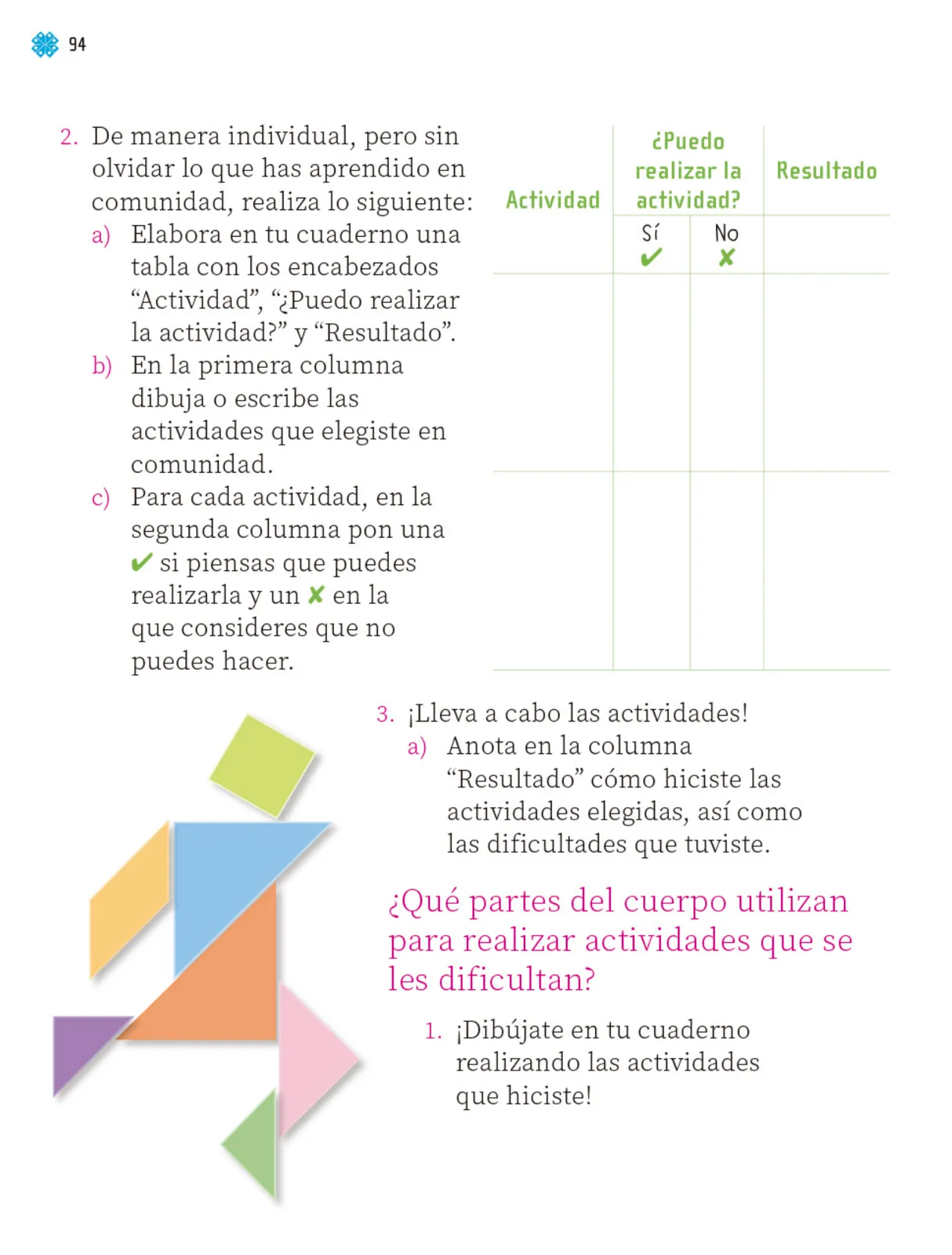 Página 95 de Proyectos de Aula. Libro de Educación Primaria Grado 1° Ciclo Escolar 2025 - 2026