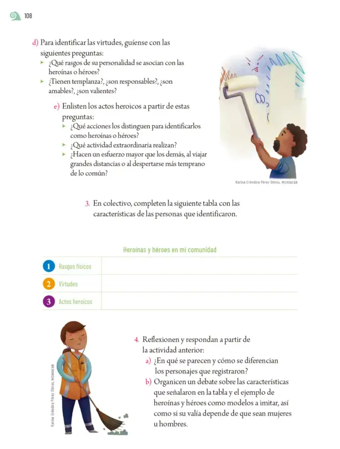 Página 111 de Proyectos de Aula. Libro de Educación Primaria Grado 5° Ciclo Escolar 2025 - 2026