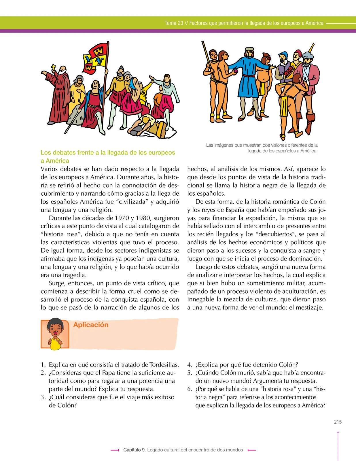 Miniatura página 215 de Ciencias Sociales 7° · Secundaria Activa