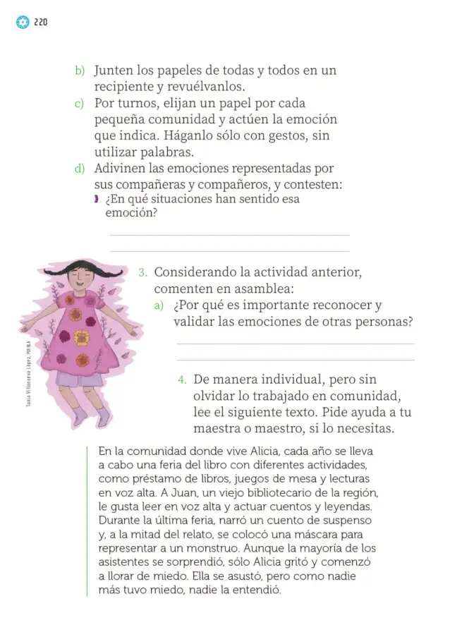 Página 223 de Proyectos Escolares. Libro de Educación Primaria Grado 2° Ciclo Escolar 2025 - 2026