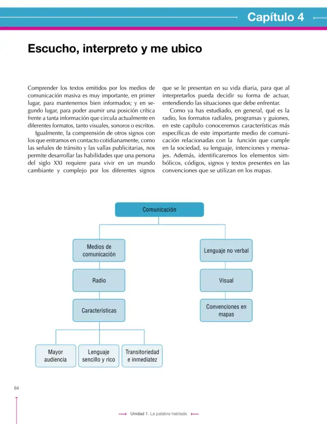 Página 64 de Lenguaje 8° · Secundaria Activa