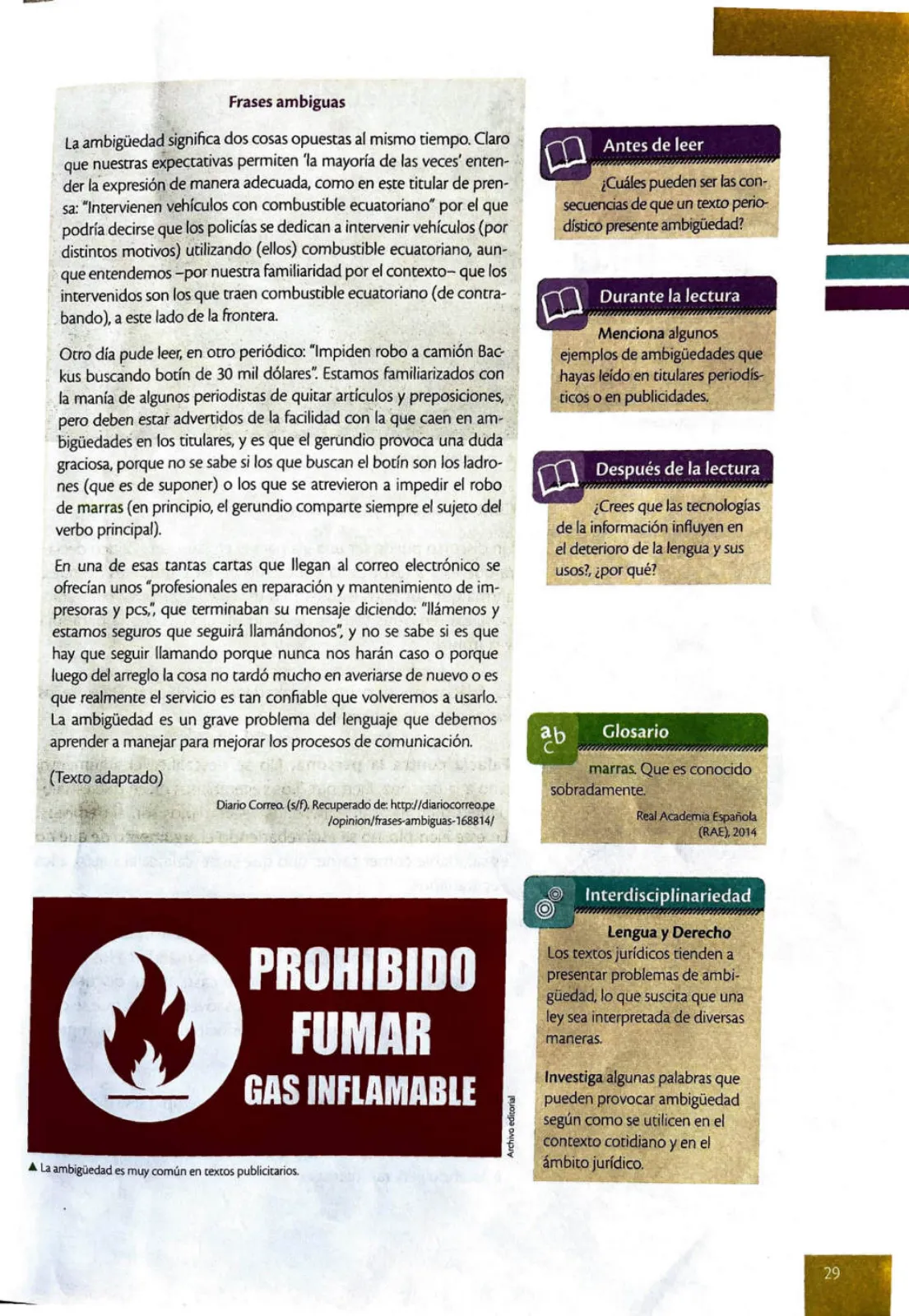 Página 30 de Lengua y Literatura 2 BGU · 2024