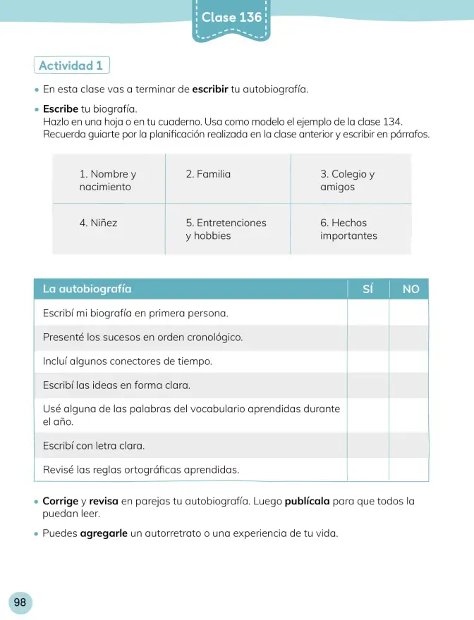 Página 99 de Lenguaje y Comunicación – Cuarto Básico | Texto del Estudiante MINEDUC – Descargar PDF · 2024