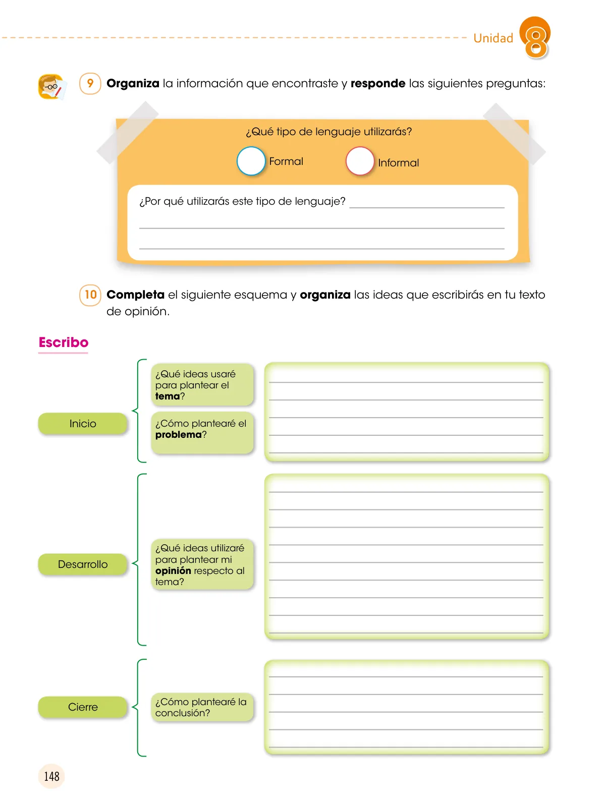 Página 149 de Comunicación 6 : cuaderno de trabajo para sexto grado de Educación Primaria 2019 · 2019