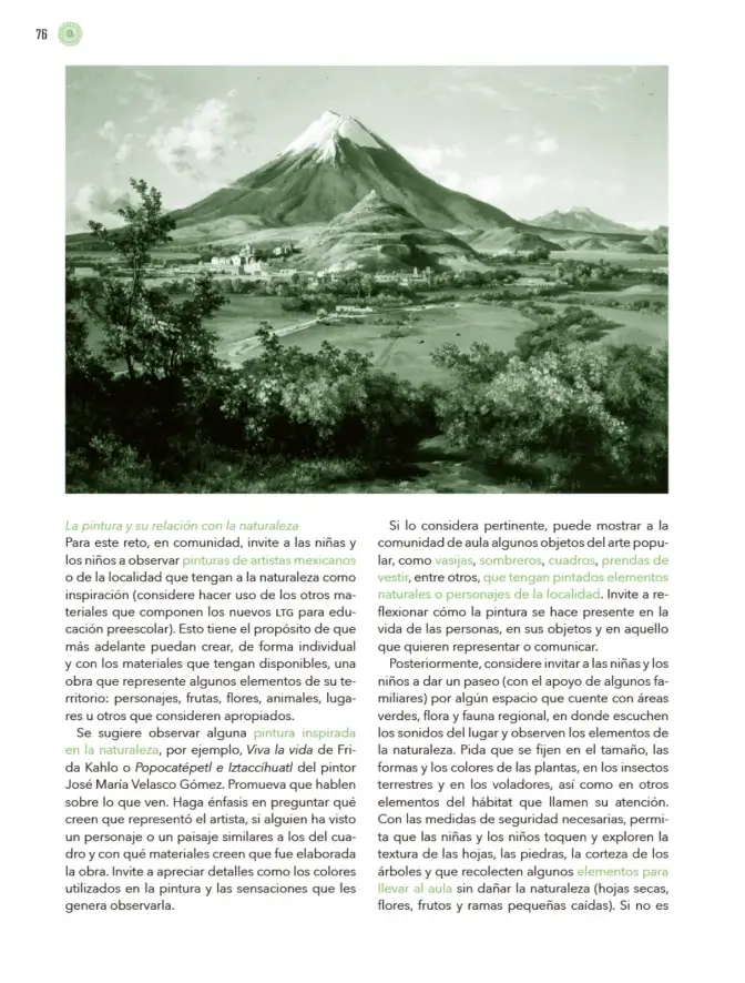 Página 77 de Modalidades de trabajo para la acción transformadora y el codiseño Libro de Educación Preescolar Grado 1°, 2°, 3° Ciclo Escolar 2025 - 2026