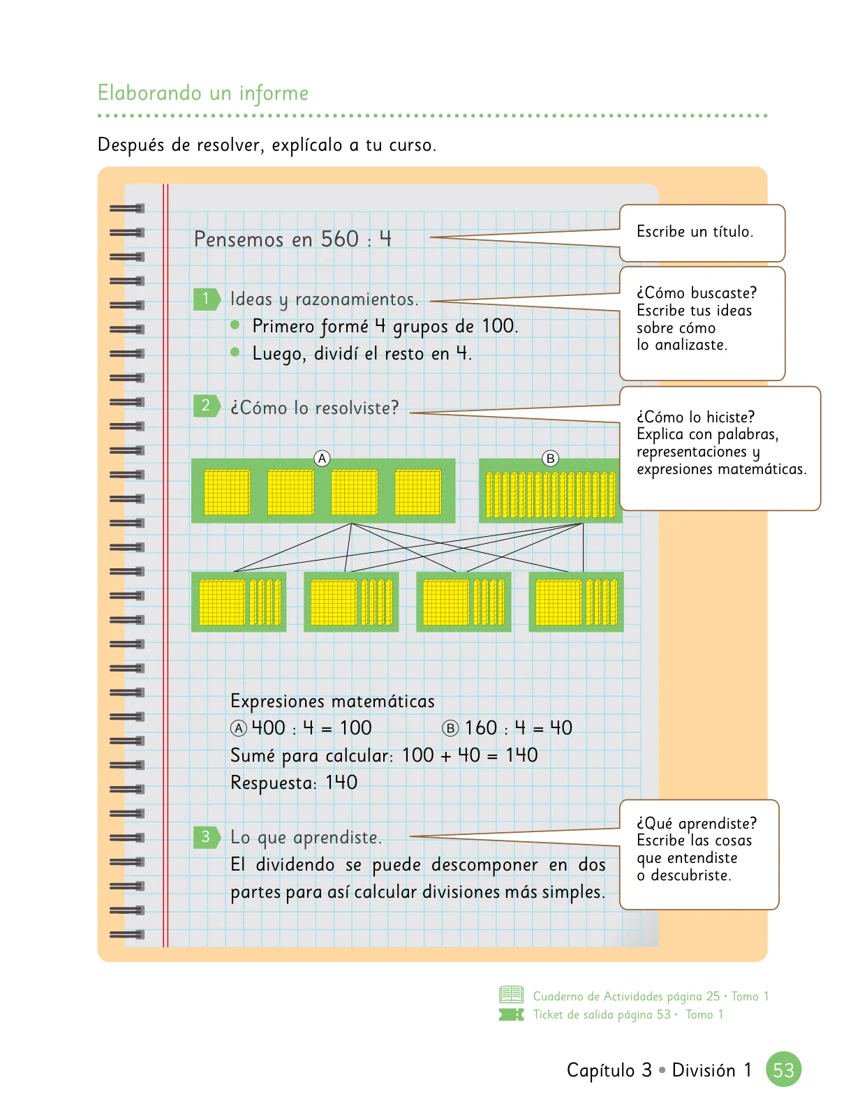 Miniatura página 54 de Sumo Primero – Quinto Básico | Texto del Estudiante MINEDUC – Descargar PDF · 2024