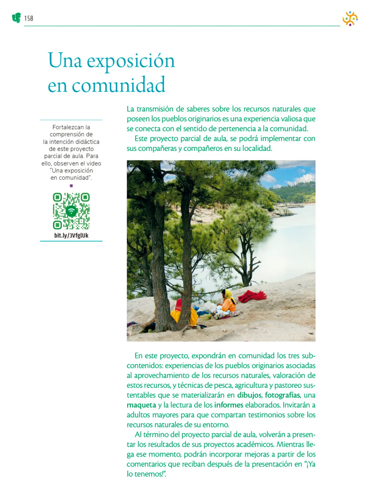 Miniatura página 159 de Colección Ximhai. Nuestro libro de Proyectos. Tomo I.   Libro de Educación Telesecundaria Grado 1°  Ciclo Escolar 2025 - 2026