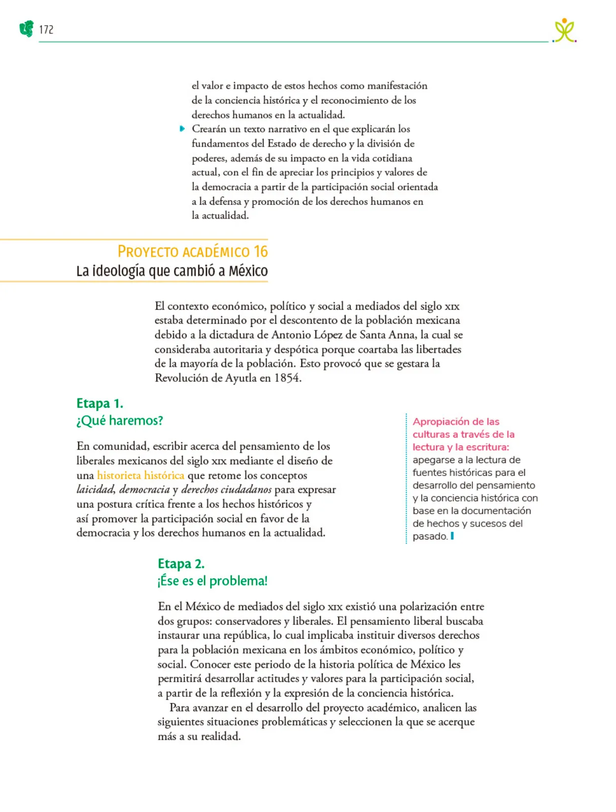 Miniatura página 173 de Colección Sk´asolil. Nuestro libro de Proyectos.  Tomo II.  Libro de Educación Telesecundaria Grado 2°  Ciclo Escolar 2025 - 2026