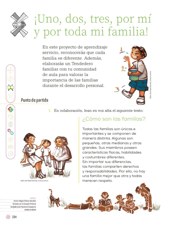 Página 237 de Proyectos de Aula. Libro de Educación Primaria Grado 3° Ciclo Escolar 2025 - 2026