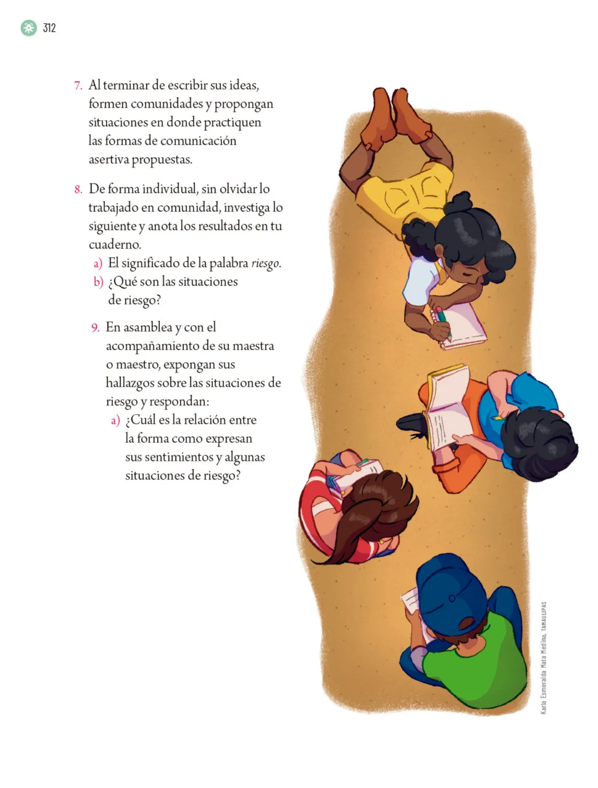 Página 315 de Proyectos Escolares. Libro de Educación Primaria Grado 5° Ciclo Escolar 2025 - 2026