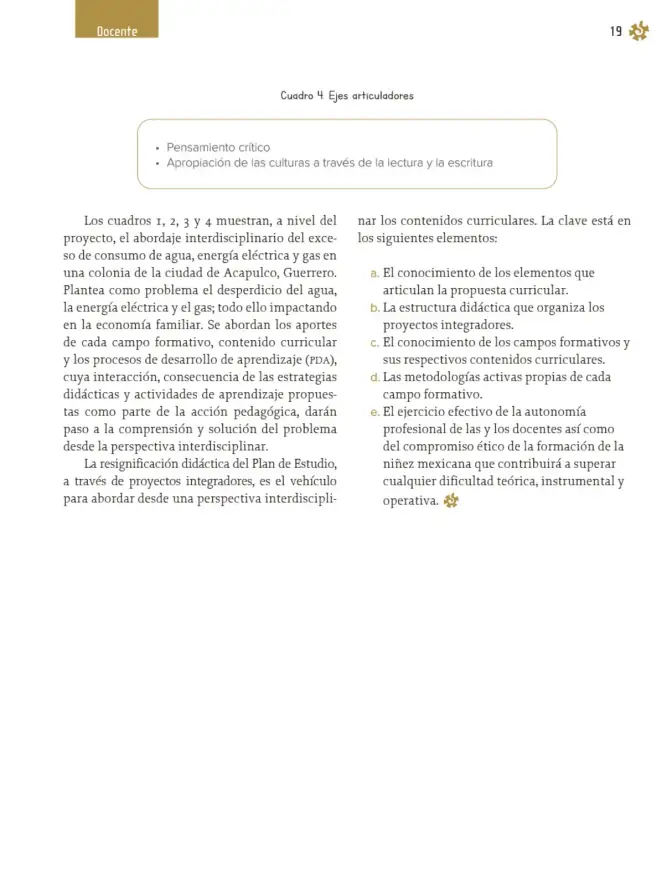 Página 20 de Un libro sin recetas, para la maestra y el maestro. Fase 4 Libro de Educación Primaria Grado 3°, 4° Ciclo Escolar 2025 - 2026