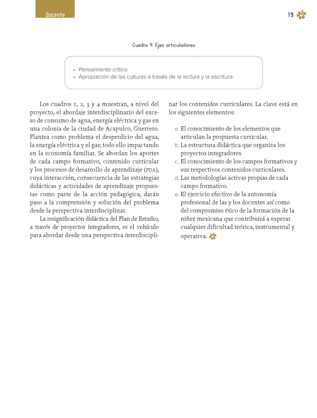 Miniatura página 20 de Un libro sin recetas, para la maestra y el maestro. Fase 4  Libro de Educación Primaria Grado 3°, 4°  Ciclo Escolar 2025 - 2026