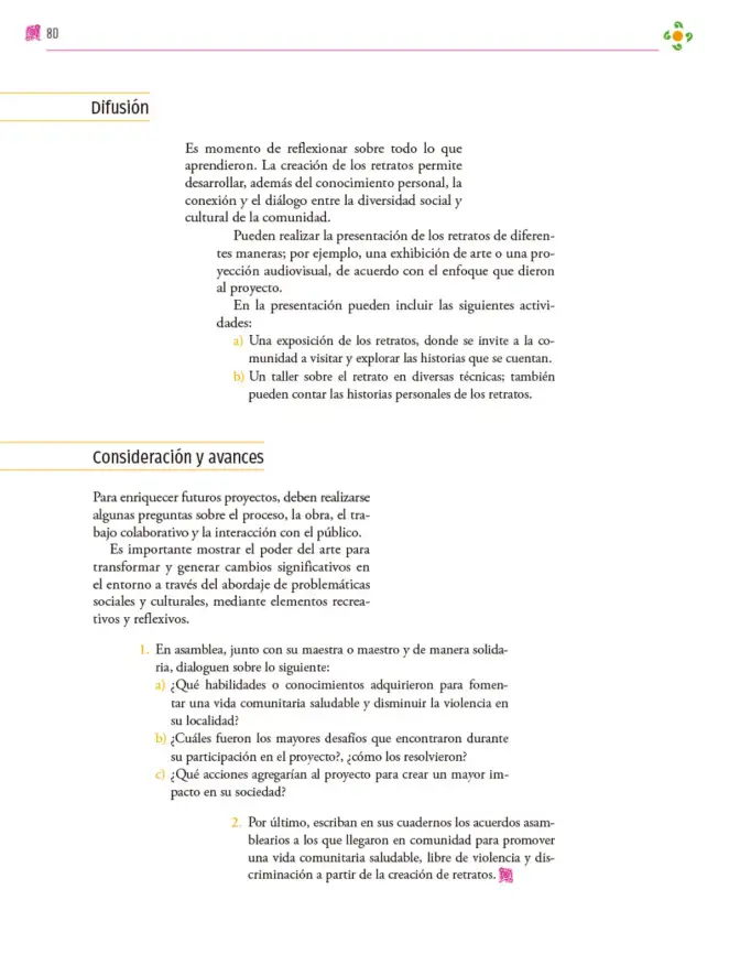 Página 81 de Colección Sk´asolil. Nuestro libro de proyectos. Libro de Educación Secundaria Grado 2° Ciclo Escolar 2025 - 2026
