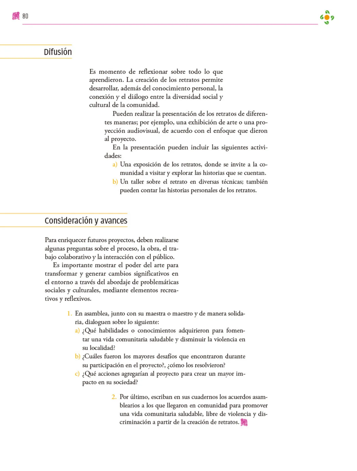 Miniatura página 81 de Colección Sk´asolil. Nuestro libro de proyectos.   Libro de Educación Secundaria Grado 2°  Ciclo Escolar 2025 - 2026