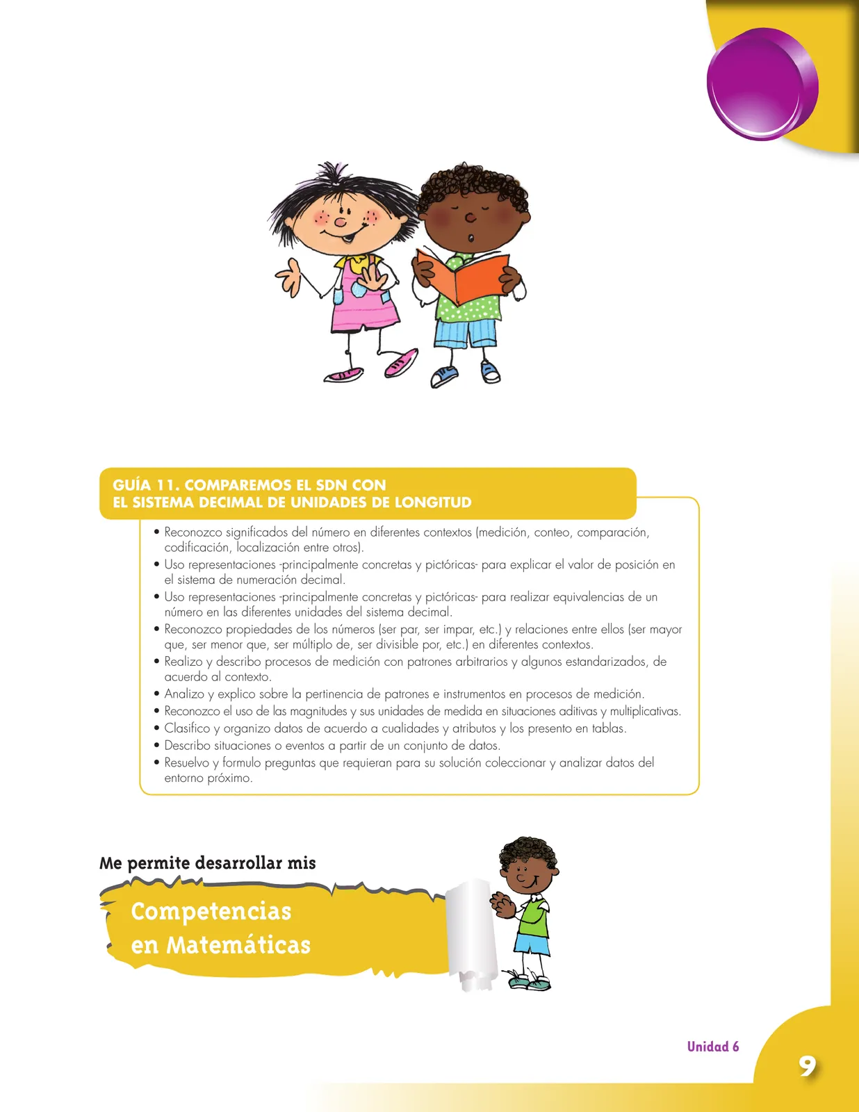 Página 9 de Matematica 3° · Cartilla 02