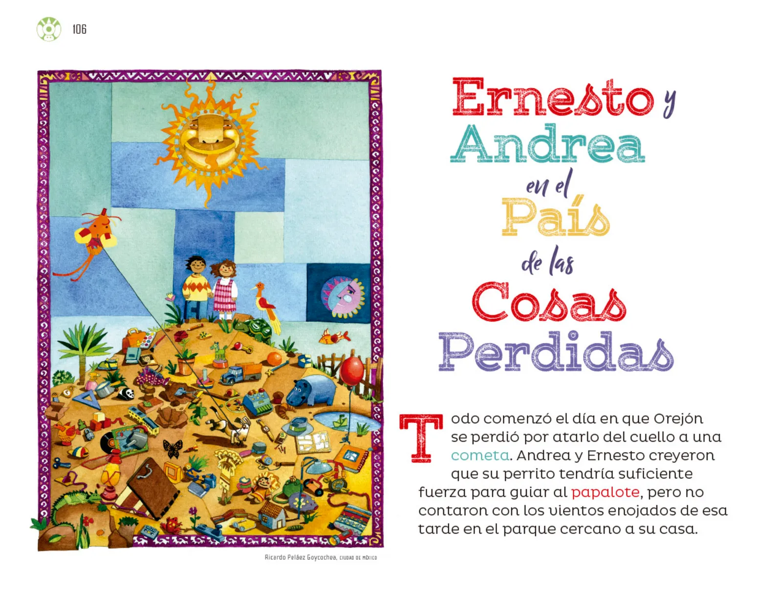 Miniatura página 107 de Múltiples lenguajes.   Libro de Educación Preescolar Grado 3°  Ciclo Escolar 2025 - 2026