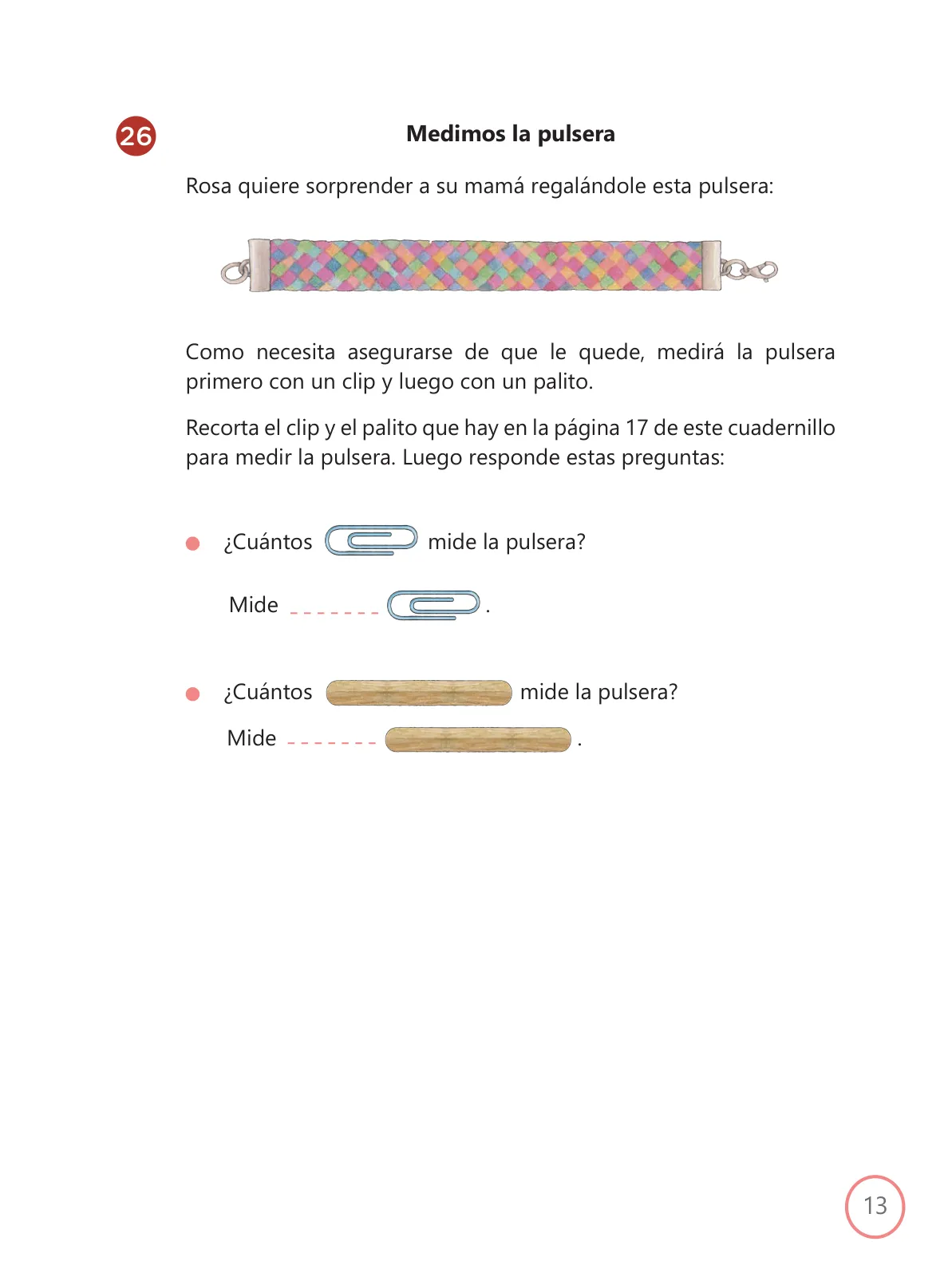 Miniatura página 13 de Kit de evaluación Entrada 2 Demostrando lo que aprendimos : Matemática, primer trimestre, ﻿Cuarto grado - Primaria · 2019