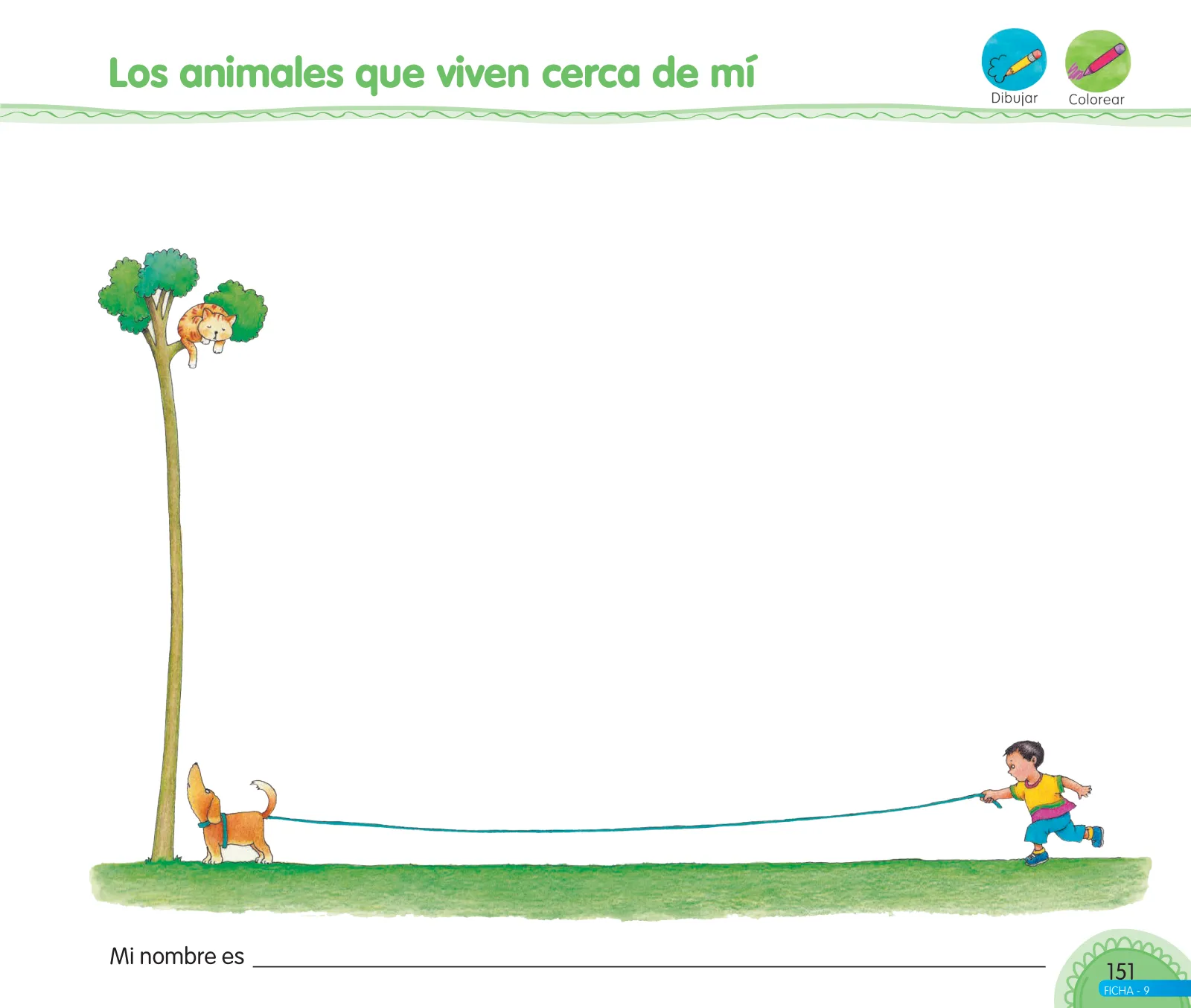 Página 153 de Aprendemos jugando : cuaderno de trabajo para niños y niñas de 4 años · 2017