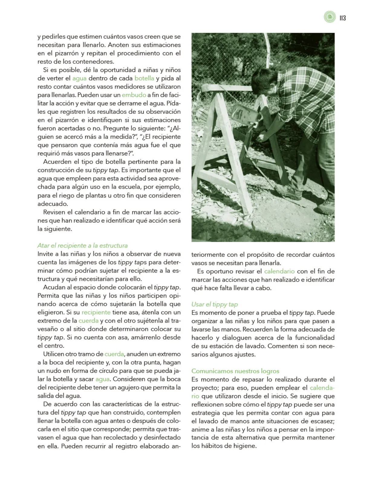Miniatura página 114 de Modalidades de trabajo para la acción transformadora y el codiseño  Libro de Educación Preescolar Grado 1°, 2°, 3°  Ciclo Escolar 2025 - 2026