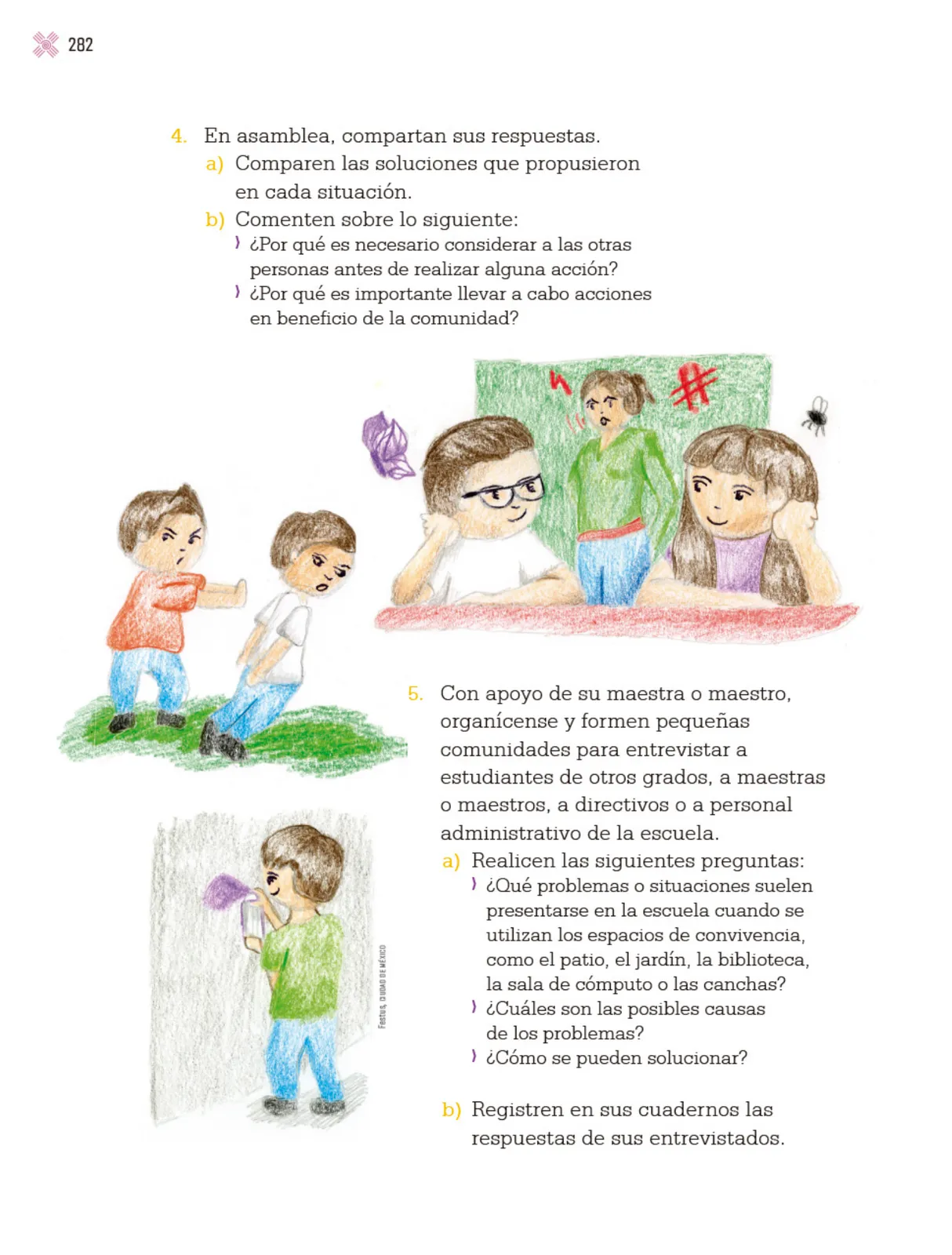 Miniatura página 285 de Proyectos Escolares.   Libro de Educación Primaria Grado 3°  Ciclo Escolar 2025 - 2026