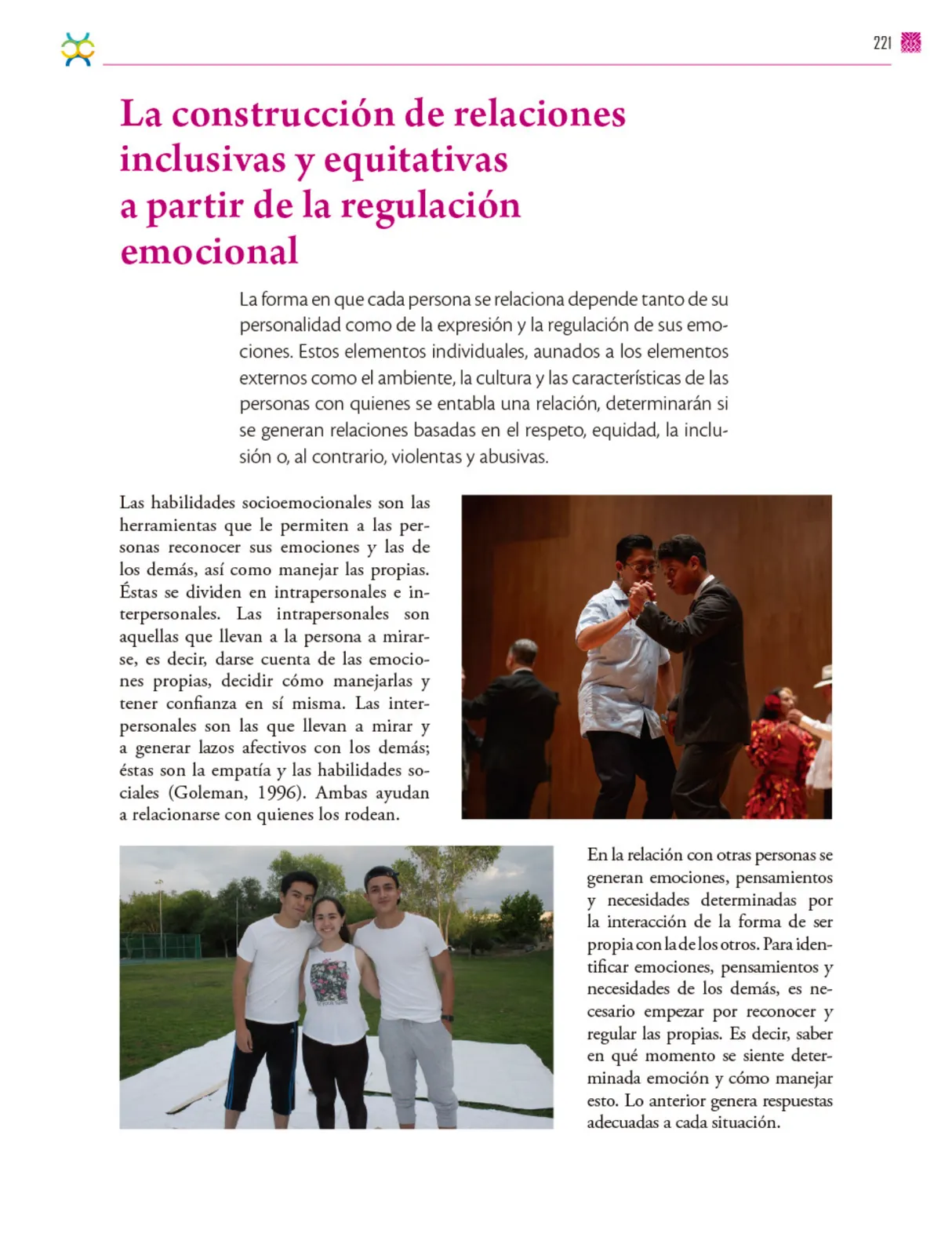 Página 222 de Colección Nanahuatzin. De lo humano y lo comunitario. Libro de Educación Secundaria Grado 3° Ciclo Escolar 2025 - 2026