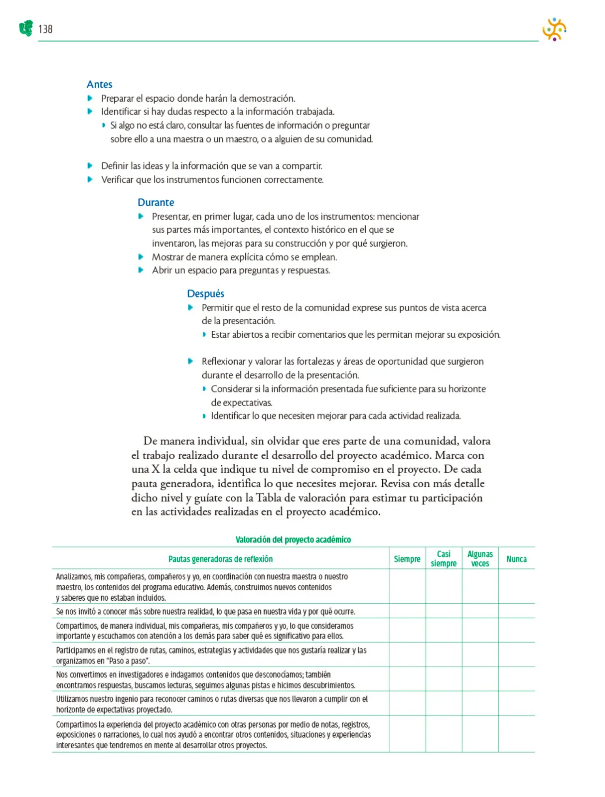 Miniatura página 139 de Colección Nanahuatzin. Nuestro libro de Proyectos. Tomo I.   Libro de Educación Telesecundaria Grado 3°  Ciclo Escolar 2025 - 2026
