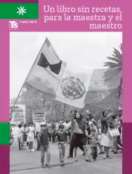 Portada de Un libro sin recetas para la maestra y el maestro. Fase 6.   Libro de Educación Telesecundaria Grado 1°, 2°, 3°  Ciclo Escolar 2025 - 2026