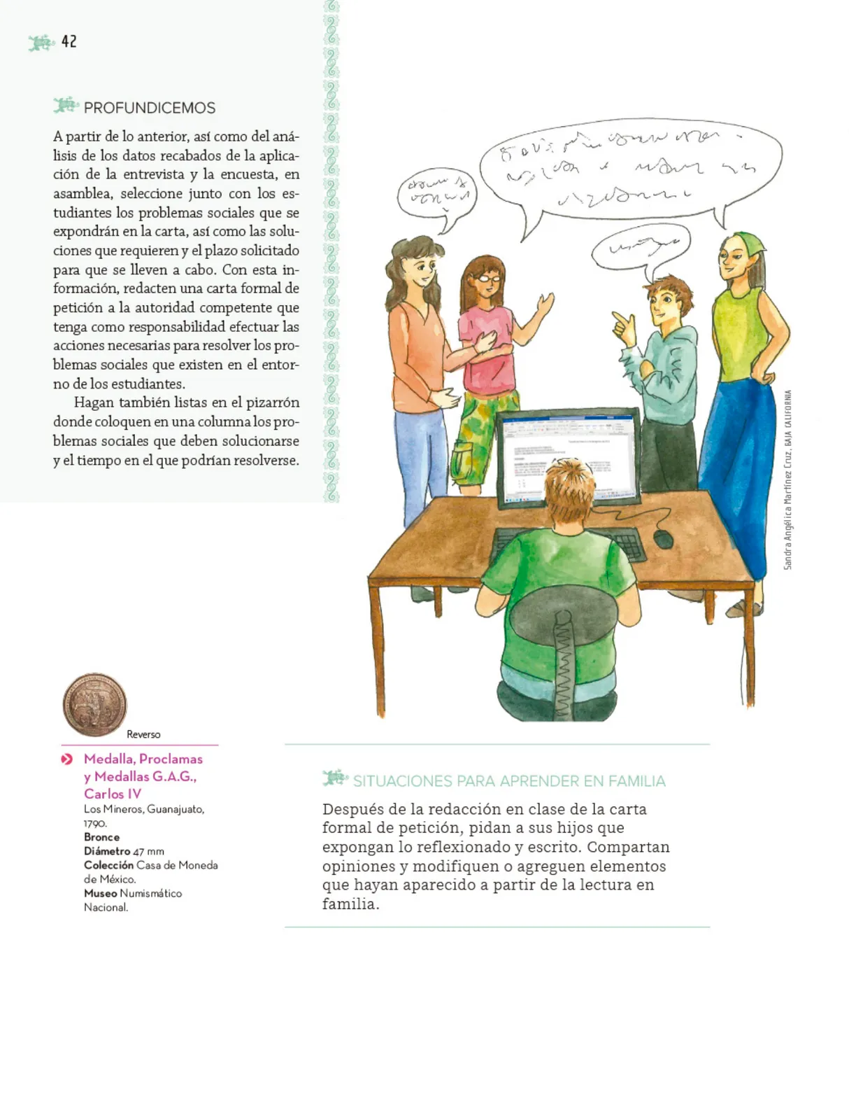 Miniatura página 43 de Nuestros saberes: Libro para alumnos, maestros y familia.   Libro de Educación Primaria Grado 5°  Ciclo Escolar 2025 - 2026