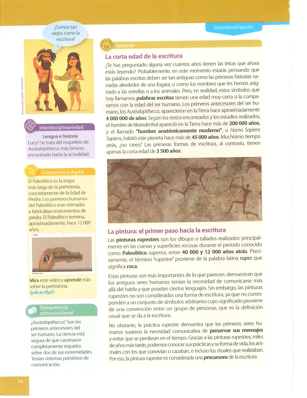 Página 14 de Lengua Y Literatura · 8 EGB · 2025