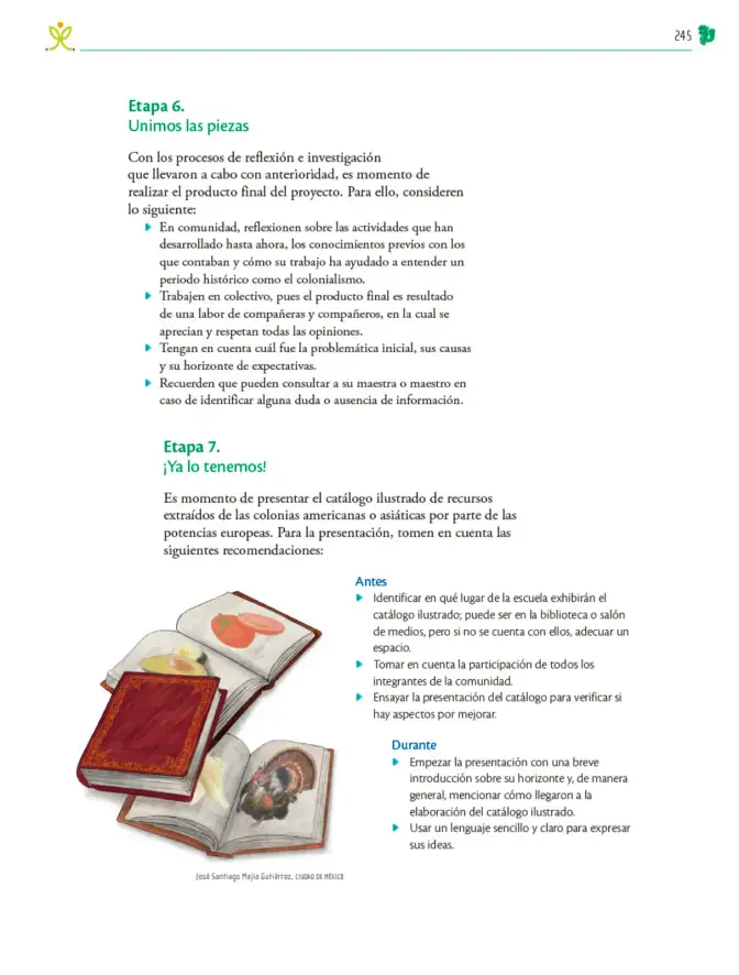 Página 246 de Colección Nanahuatzin. Nuestro libro de Proyectos. Tomo I. Libro de Educación Telesecundaria Grado 3° Ciclo Escolar 2025 - 2026