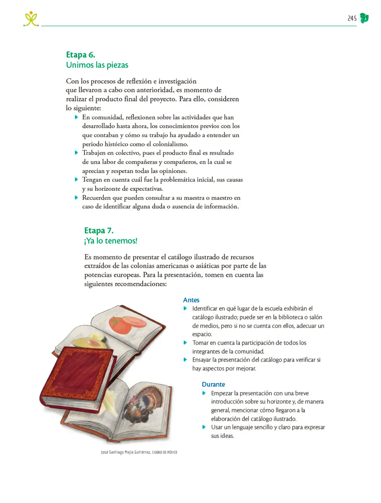 Miniatura página 246 de Colección Nanahuatzin. Nuestro libro de Proyectos. Tomo I.   Libro de Educación Telesecundaria Grado 3°  Ciclo Escolar 2025 - 2026