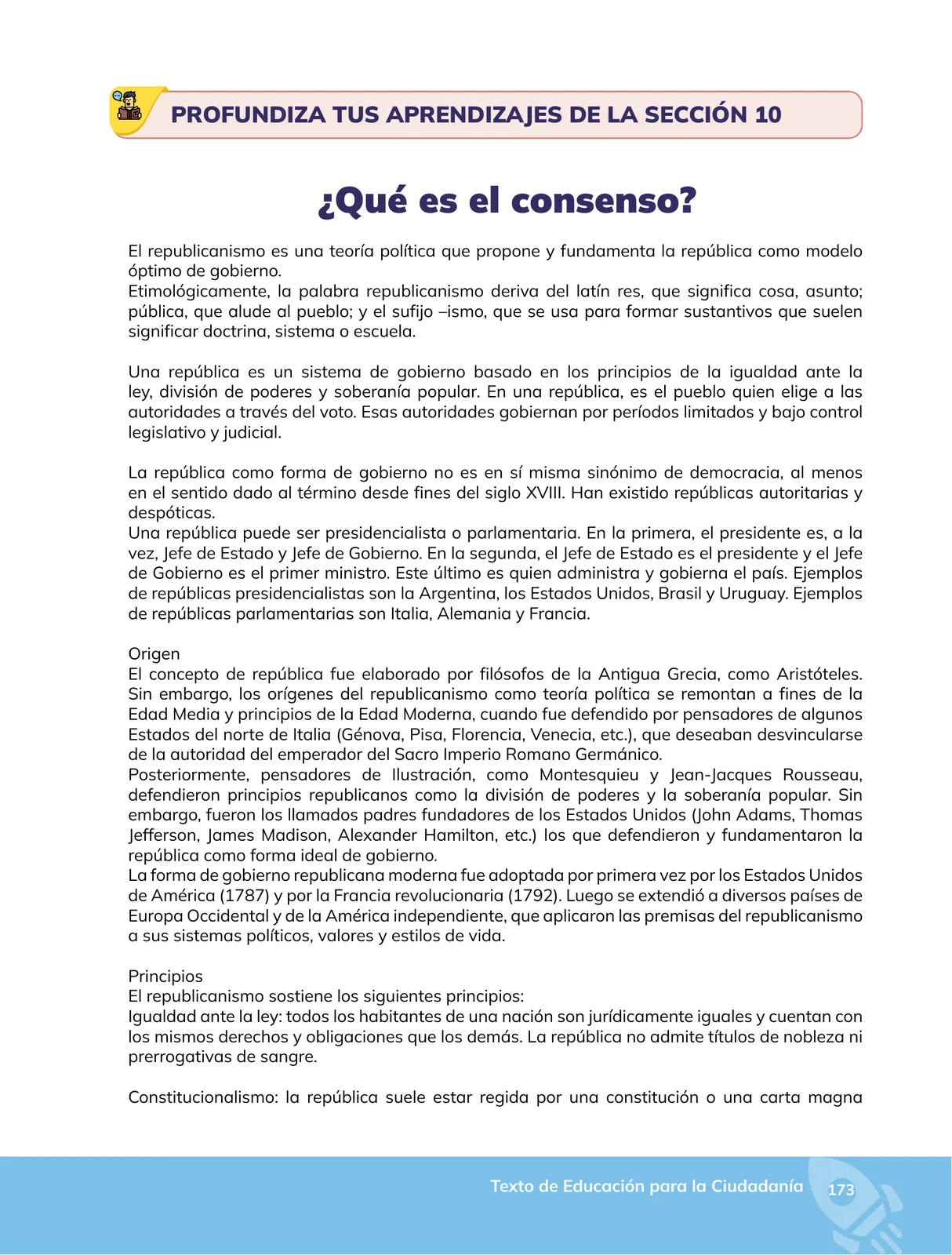 Página 174 de Educacion Ciudadania · 2do BGU · 2024