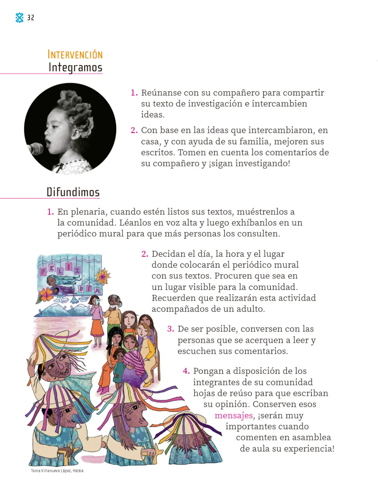 Página 33 de Proyectos Comunitarios.   Libro de Educación Primaria Grado 1°  Ciclo Escolar 2025 - 2026