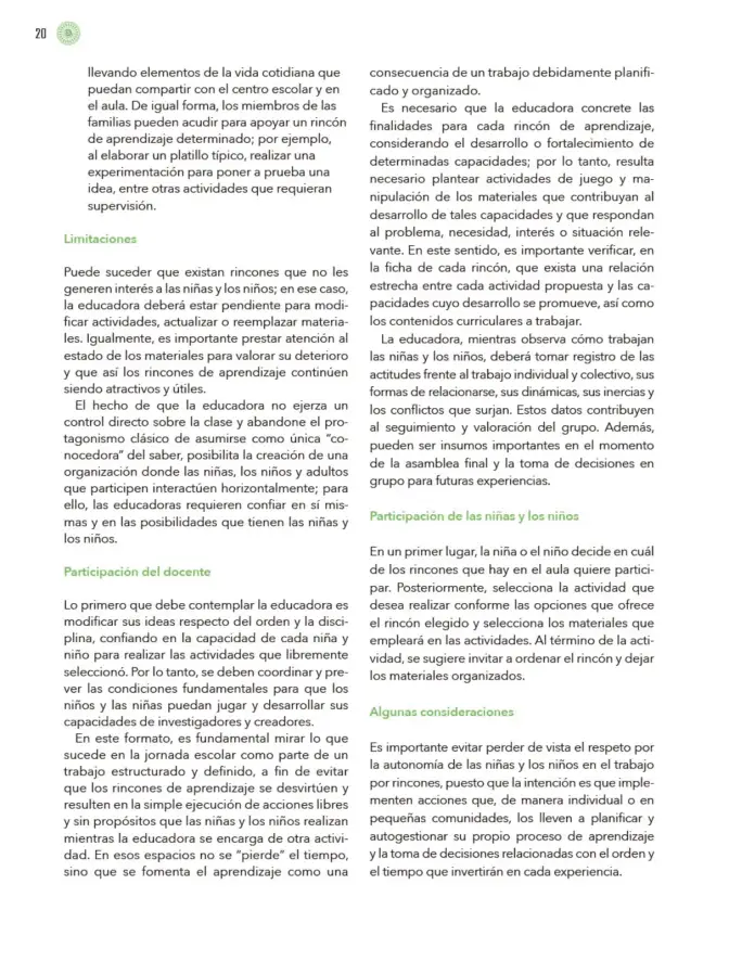Página 21 de Modalidades de trabajo para la acción transformadora y el codiseño Libro de Educación Preescolar Grado 1°, 2°, 3° Ciclo Escolar 2025 - 2026