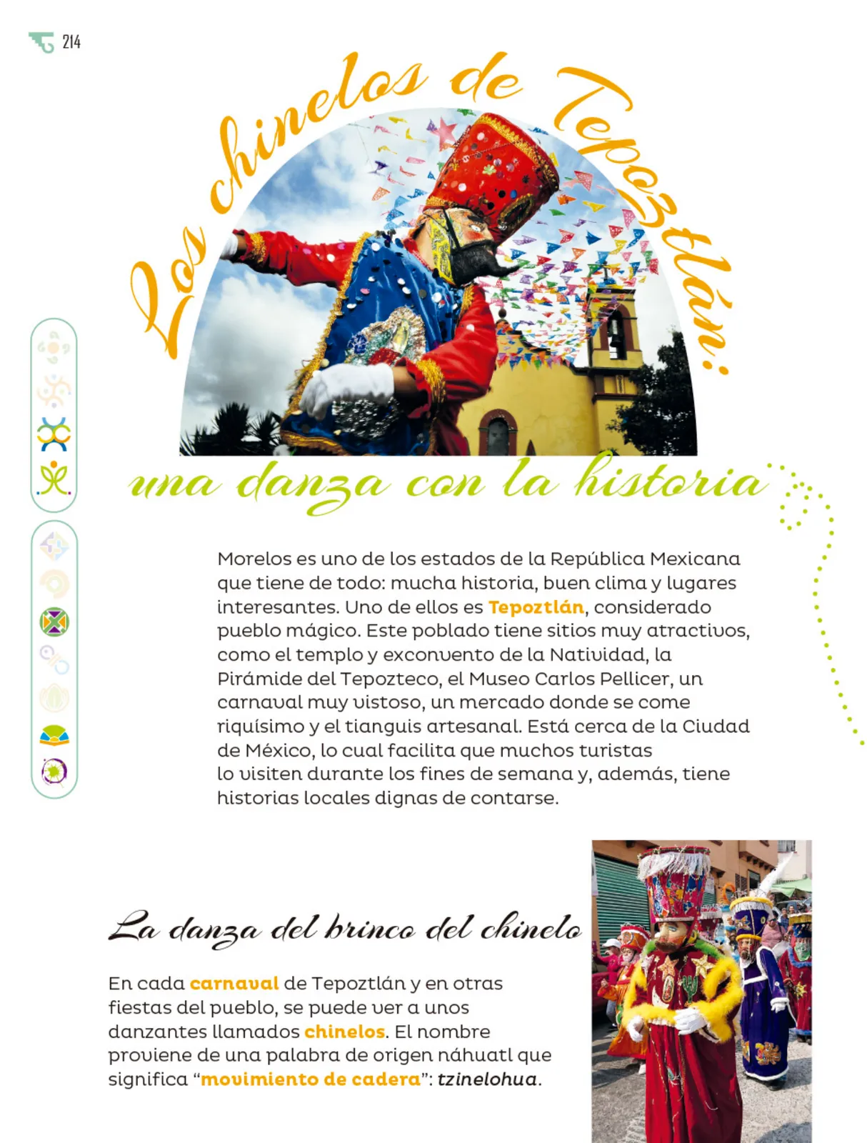 Página 215 de Múltiples lenguajes. Libro de Educación Primaria Grado 5° Ciclo Escolar 2025 - 2026