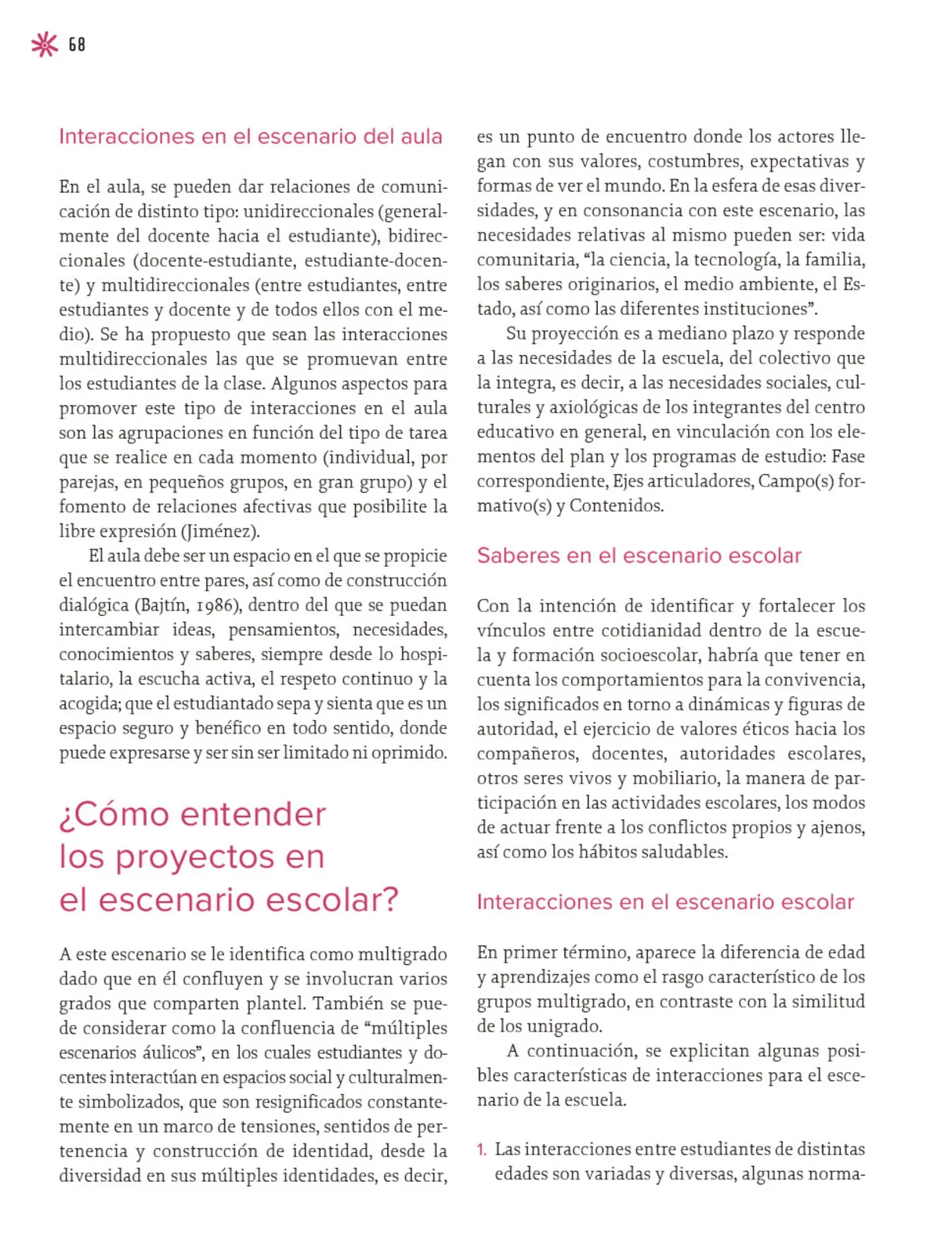 Página 69 de Un libro sin recetas, para la maestra y el maestro. Fase 3 Libro de Educación Primaria Grado 1°, 2° Ciclo Escolar 2025 - 2026