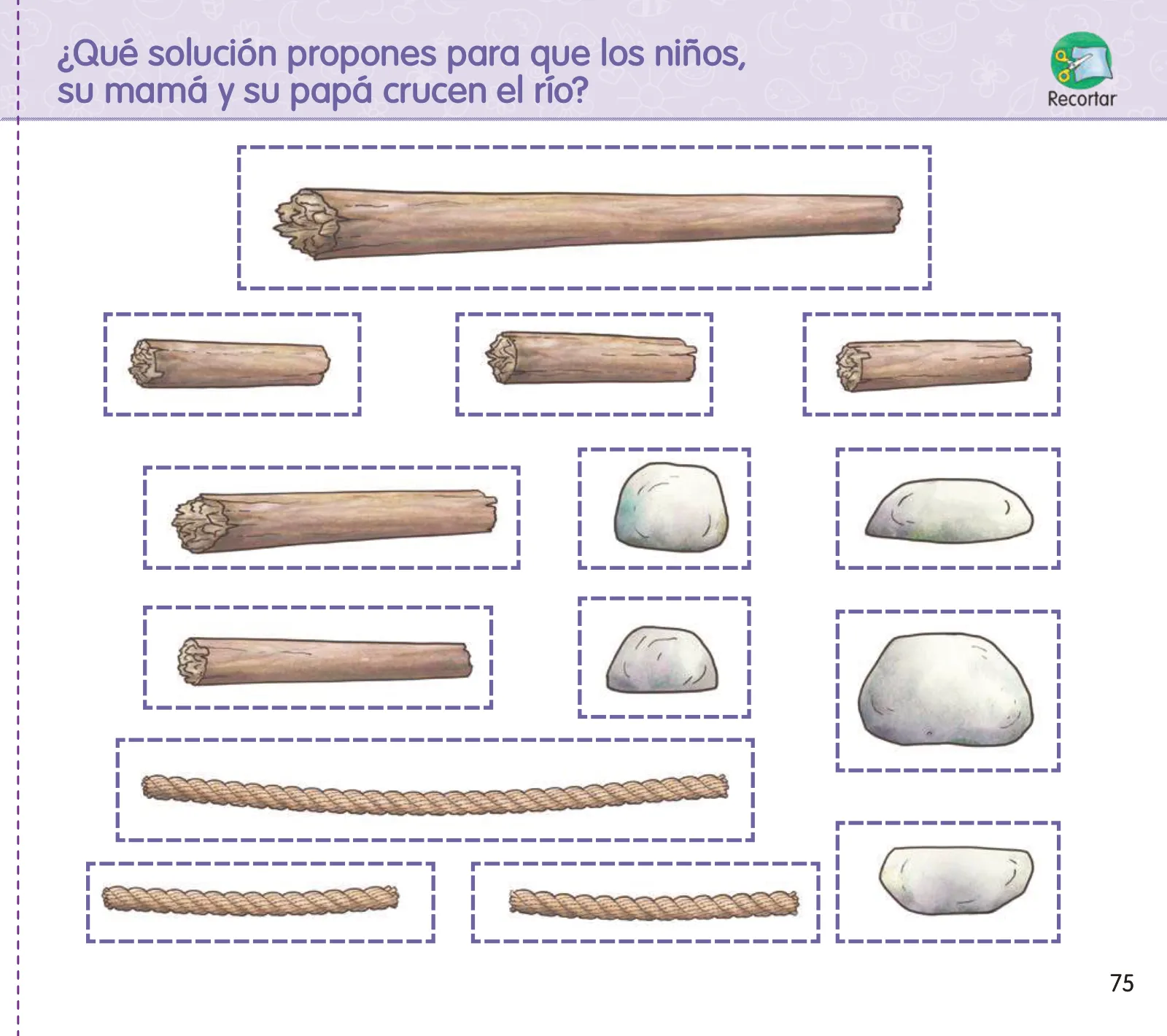 Miniatura página 77 de Crea, resuelve y aprende. Material impreso para niñas y niños de 5 años · 2024