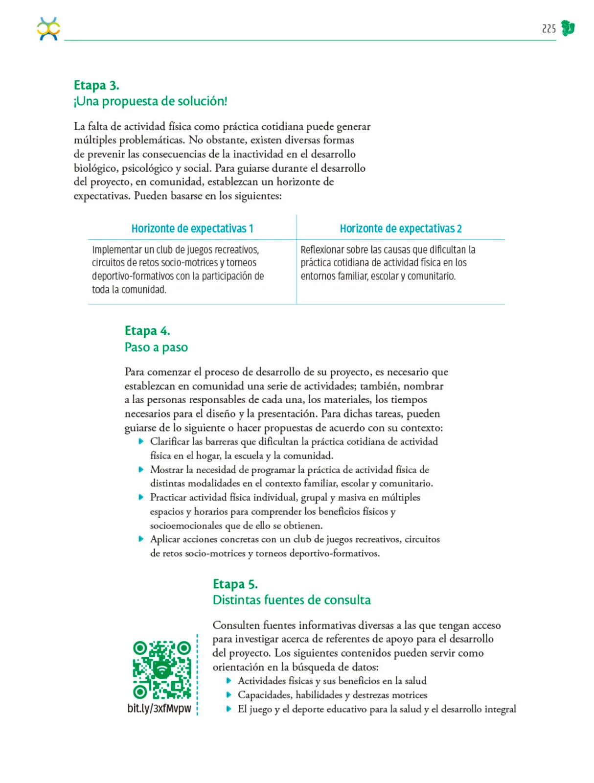 Página 226 de Colección Sk´asolil. Nuestro libro de Proyectos. Tomo II. Libro de Educación Telesecundaria Grado 2° Ciclo Escolar 2025 - 2026