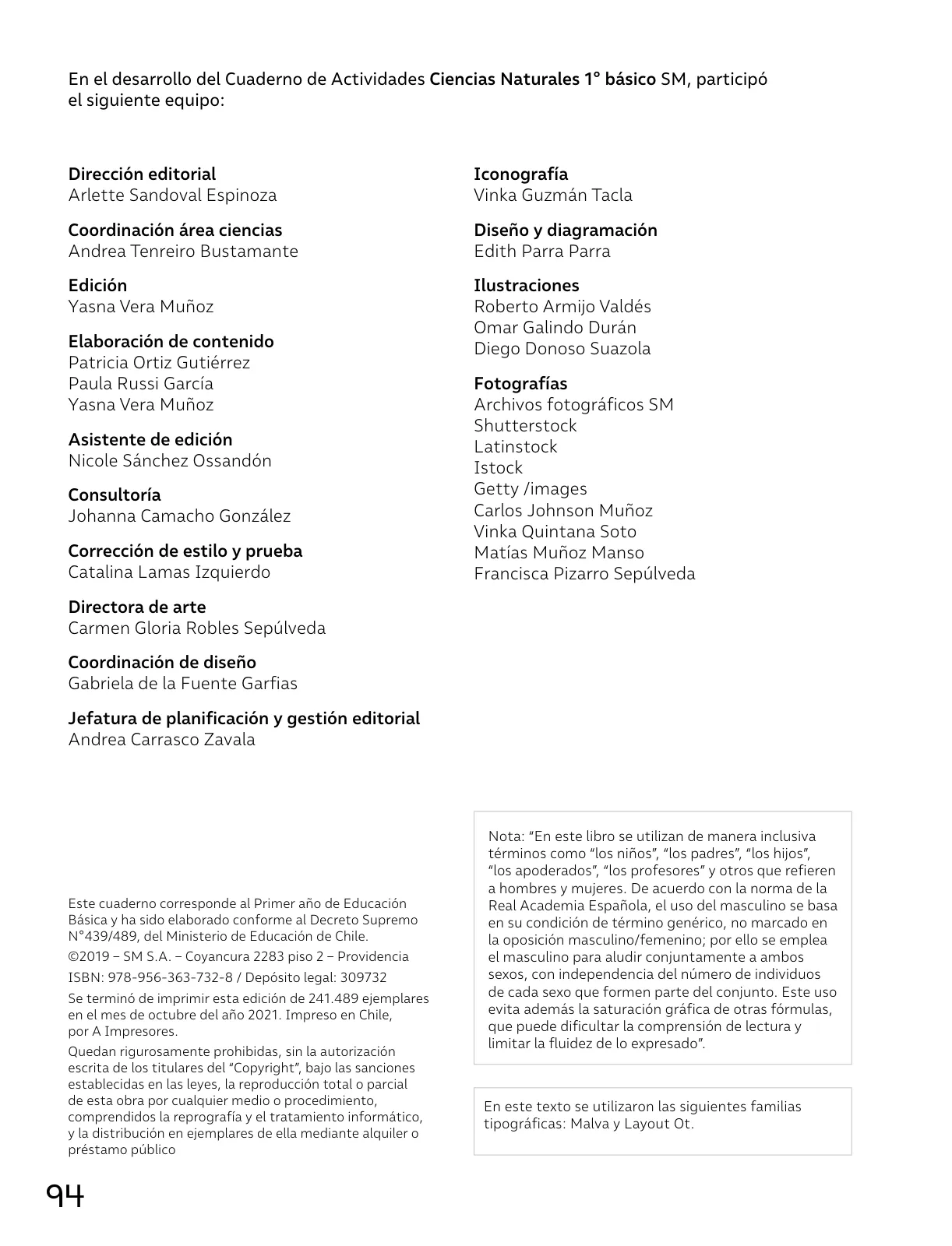 Miniatura página 95 de Ciencias Naturales – Primero Básico | Texto del Estudiante (MINEDUC) – Descargar PDF · 2024